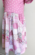 Load image into Gallery viewer, RTS 6 Pink Patchwork Sunny Dress