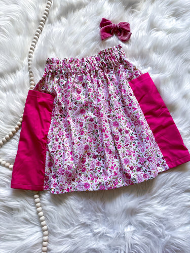 RTS 10 Floral High Waist Pocket Skirt