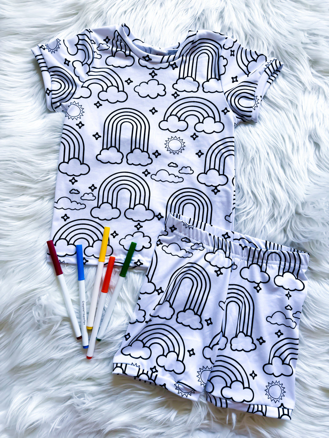 Rainbow Color Me Play Set