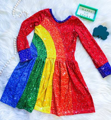 Rainbow Falls Dress