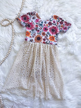 Load image into Gallery viewer, RTS 7 Flower and Bees Wren Dress with built in shorts